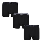 Pringle 3 Pack Men's Performance Sports Trunks - Black Boxers