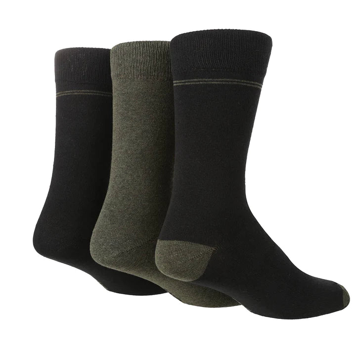 Tore Totally Recycled 100% Men's Placement Stripe Socks - 3 Pairs