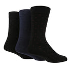 Tore Totally Recycled 100% Men's Multi Colour Pin Dots Crew Socks - 3 Pairs Size (7-11)