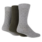 Tore Totally Recycled 100% Men's Multi Colour Pin Dots Crew Socks - 3 Pairs Size (7-11)