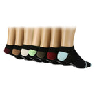 Jeff Banks Men's 7 Pack Cotton Trainer Socks -Black ( 7-11 )