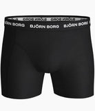 Björn Borg Solid Essential Boxer Shorts : Sammy - Black