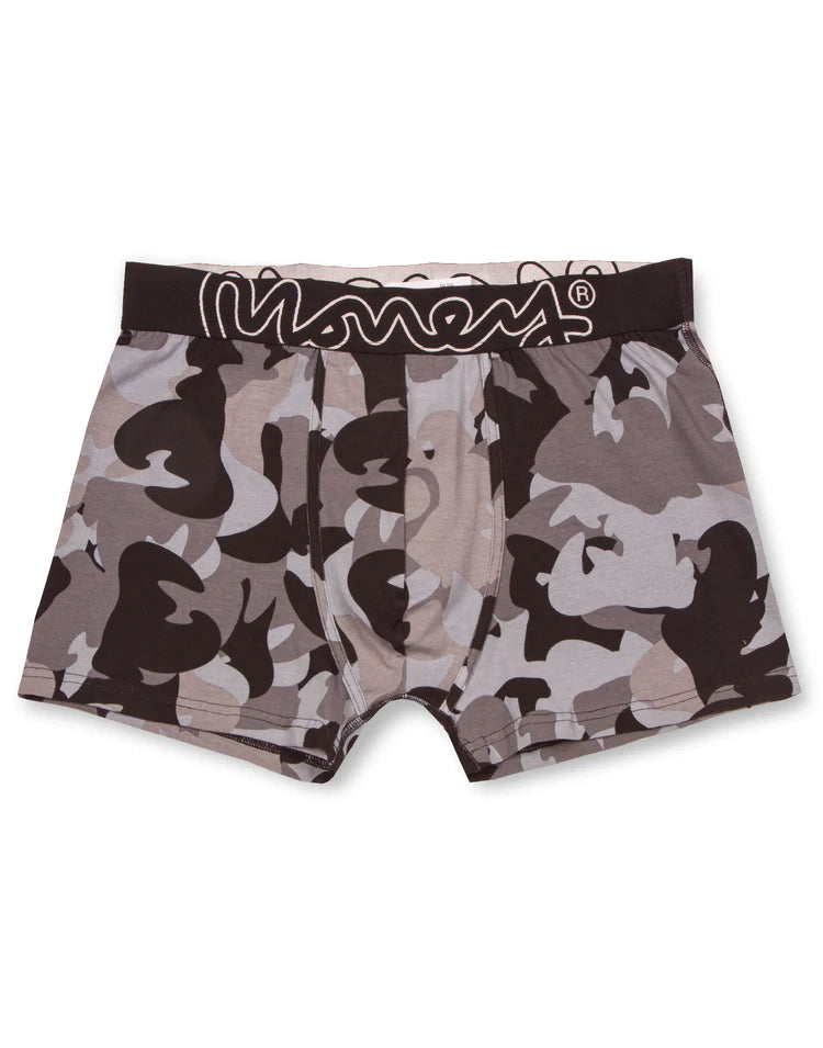 Money Clothing Chop Trunks - Ape Camo Print