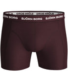 Bjorn Borg Solid Seasonal Boxer Shorts 5-Pack Oil Green