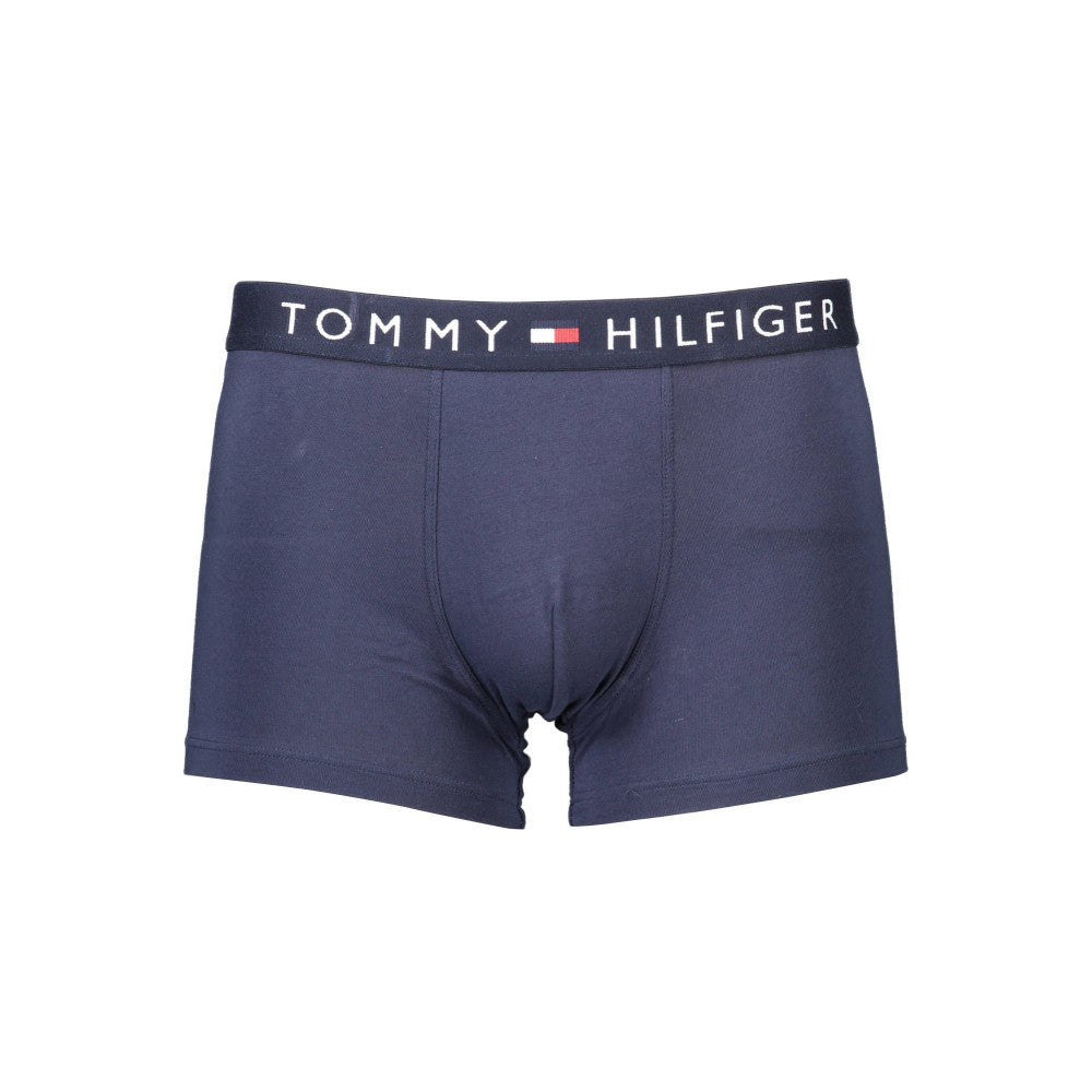 Tommy Hilfiger Original Stretch Logo Waistband Trunks - Blue