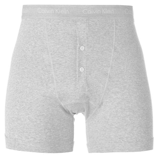 Calvin Klein Cotton Boxer Brief with Button Fly - 100% Cotton