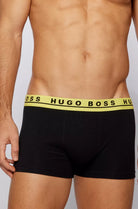 Hugo Boss Stretch Cotton Trunks, Pack of 3 - Boxer Shorts, Black / Multi 978