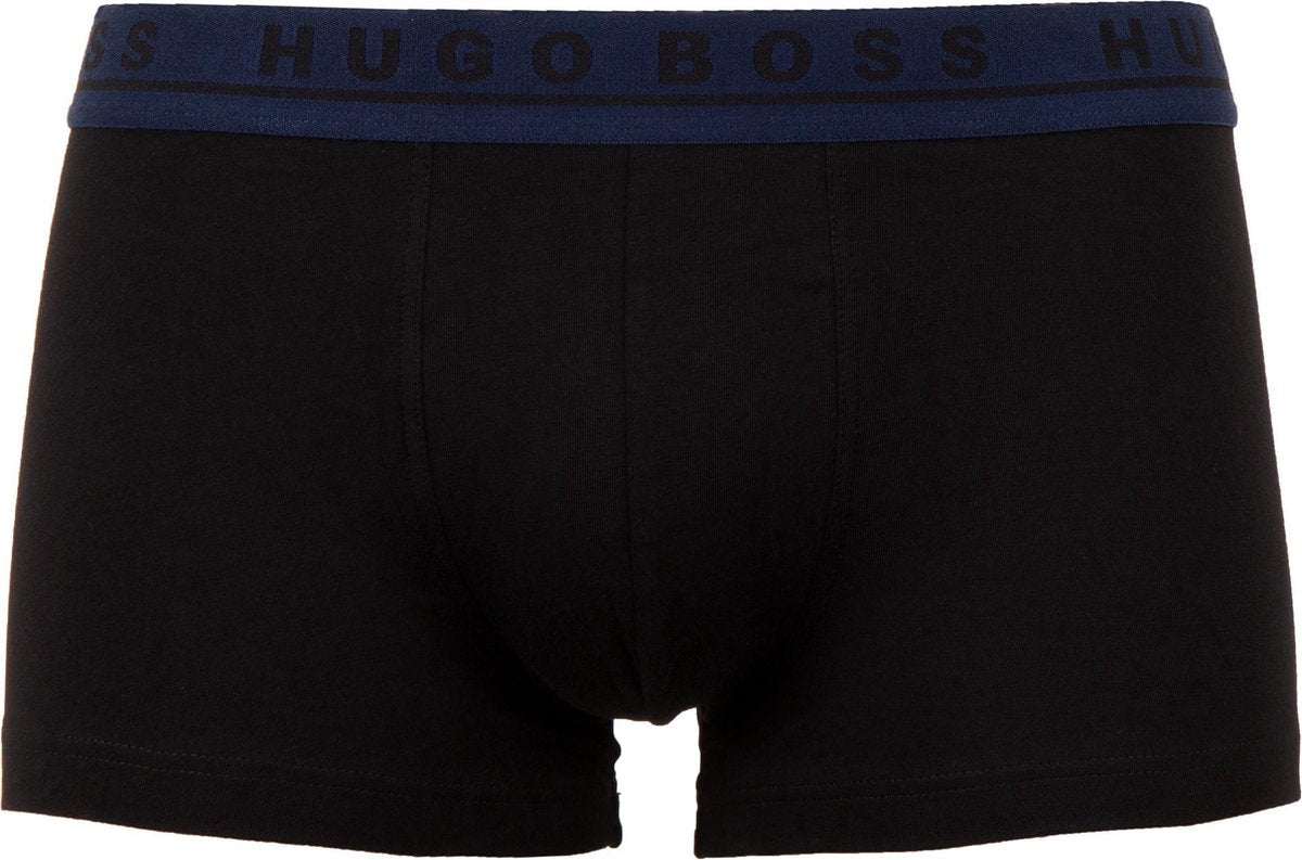 Hugo Boss Stretch Cotton Trunks, Pack of 3 - Boxer Shorts, Black / Multi 962