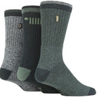 Jeep Mens 3 Pack Urban Trail Boot Socks