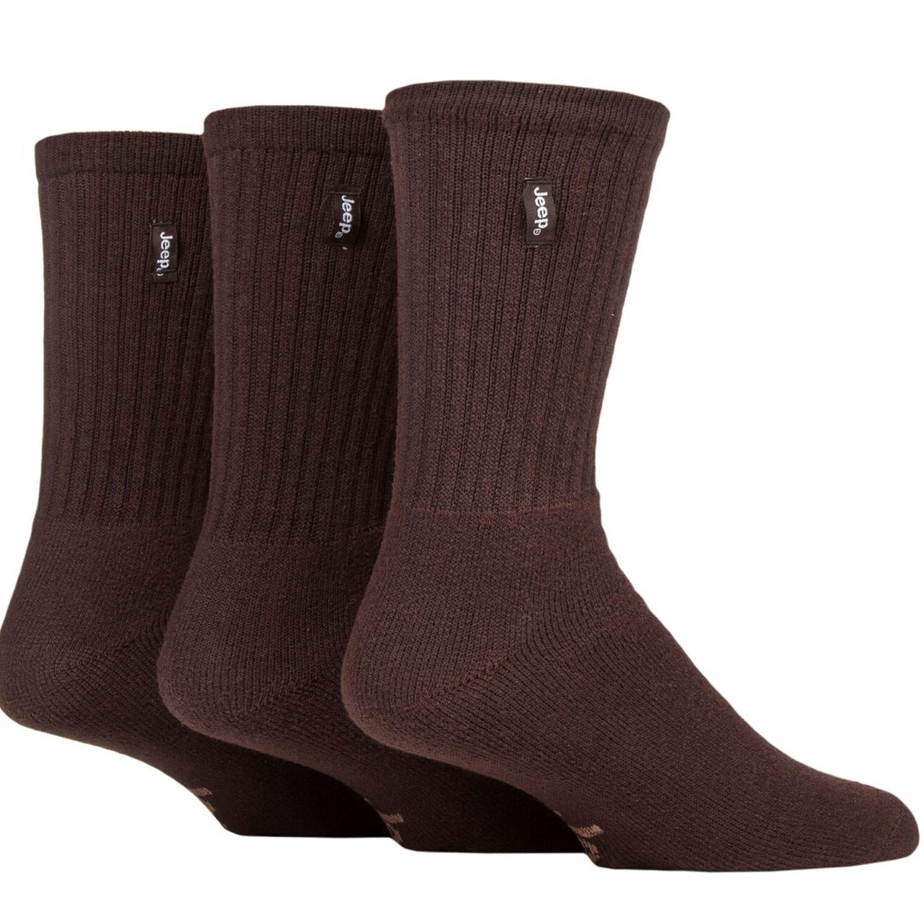 Jeep Mens 3 Pack Vintage Boot Socks