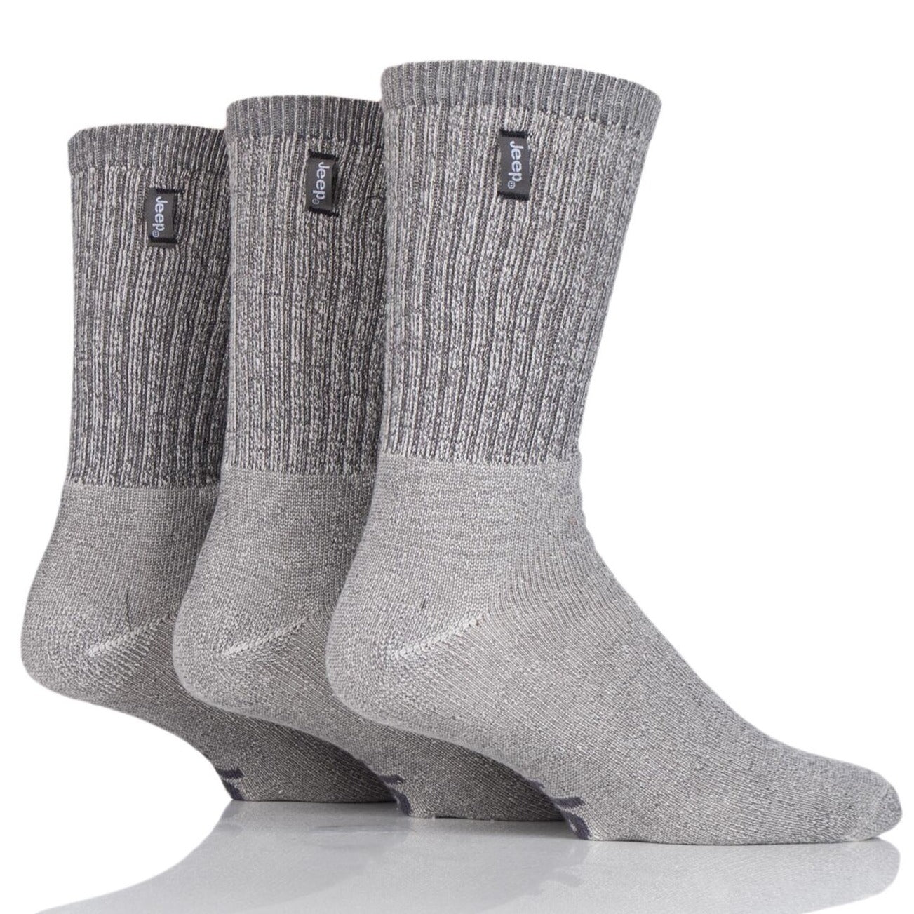 Jeep Mens 3 Pack Vintage Boot Socks