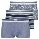 Jockey Cotton Stretch Boxer Trunk 3-Pack-Dark Sky