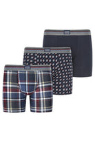 Jockey Cotton Stretch Boxer Trunk 3-Pack-Biking Red