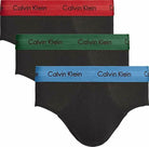 Calvin Klein 3 Pack Cotton Stretch – Hip Briefs ( Eden / Vallarta Blue / Temper )