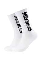 Skechers Unisex Cushioned Tennis Socks 2 Pack