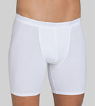 Sloggi For Men Basic Long Leg Boxer Brief - White