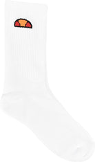 Ellesse Tisbi 3 Pack Crew Socks - White