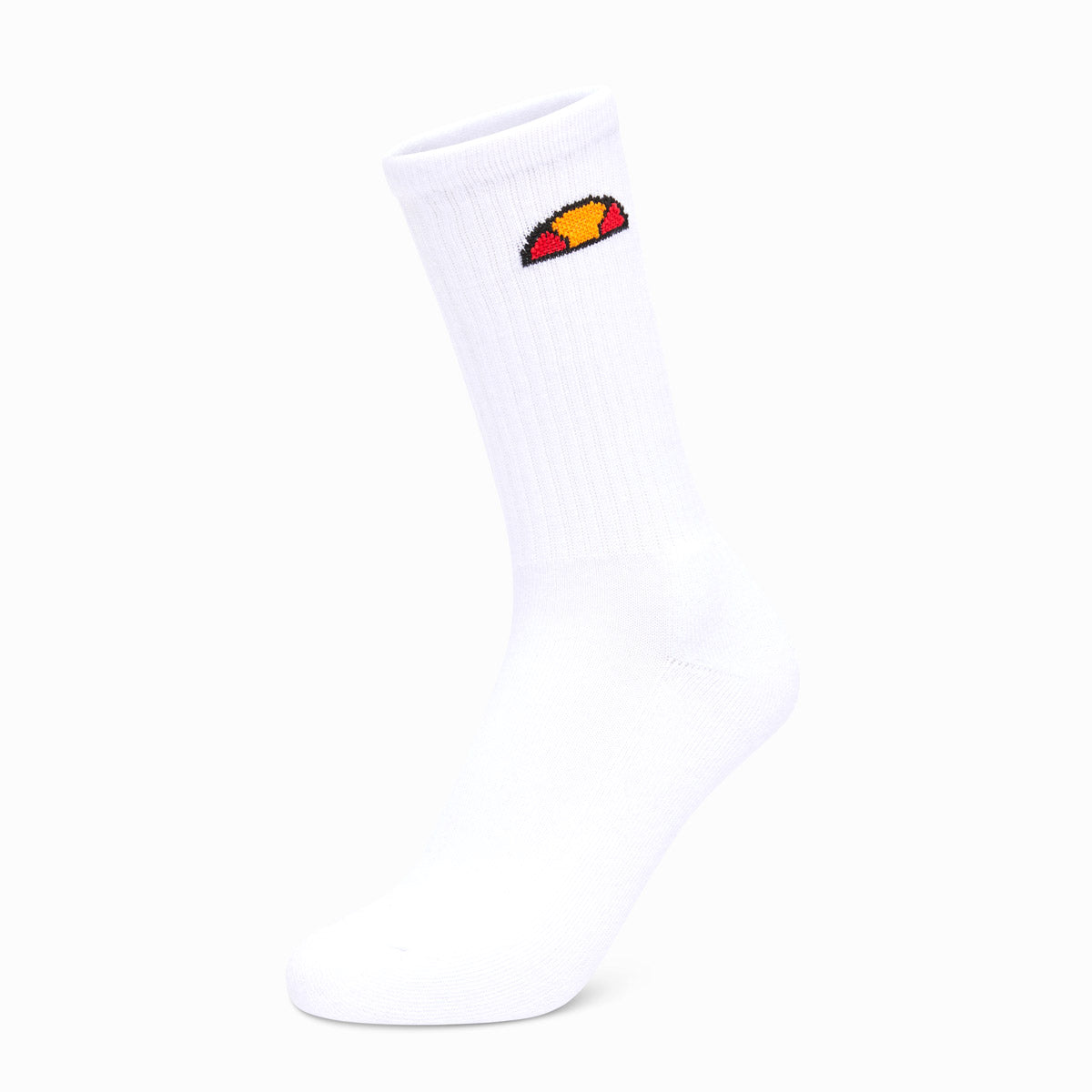 Ellesse Tisbi 3 Pack Crew Socks - White